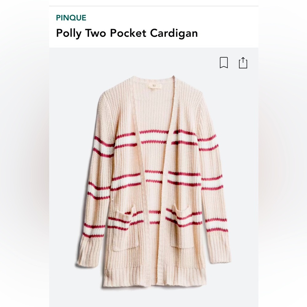 Stitch Fix Pinque Two Pocket Cardigan